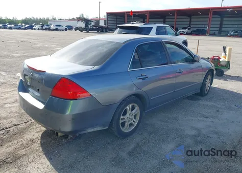 2007 Honda Accord 2.4 Se from USA, damaged, VIN 1HGCM563X7A125254
